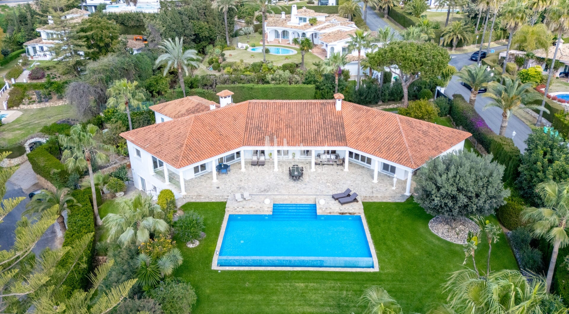 Beautiful, south facing four bedroom Villa located in the sought after area of Hacienda Las Chapas, Marbella