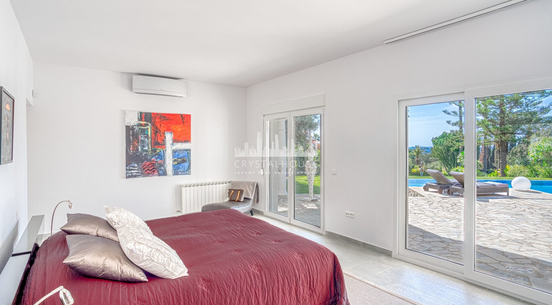Beautiful, south facing four bedroom Villa located in the sought after area of Hacienda Las Chapas, Marbella