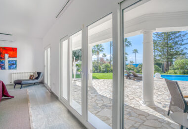 Beautiful, south facing four bedroom Villa located in the sought after area of Hacienda Las Chapas, Marbella