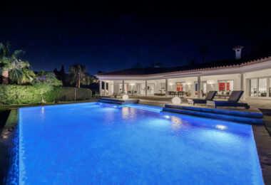 Beautiful, south facing four bedroom Villa located in the sought after area of Hacienda Las Chapas, Marbella