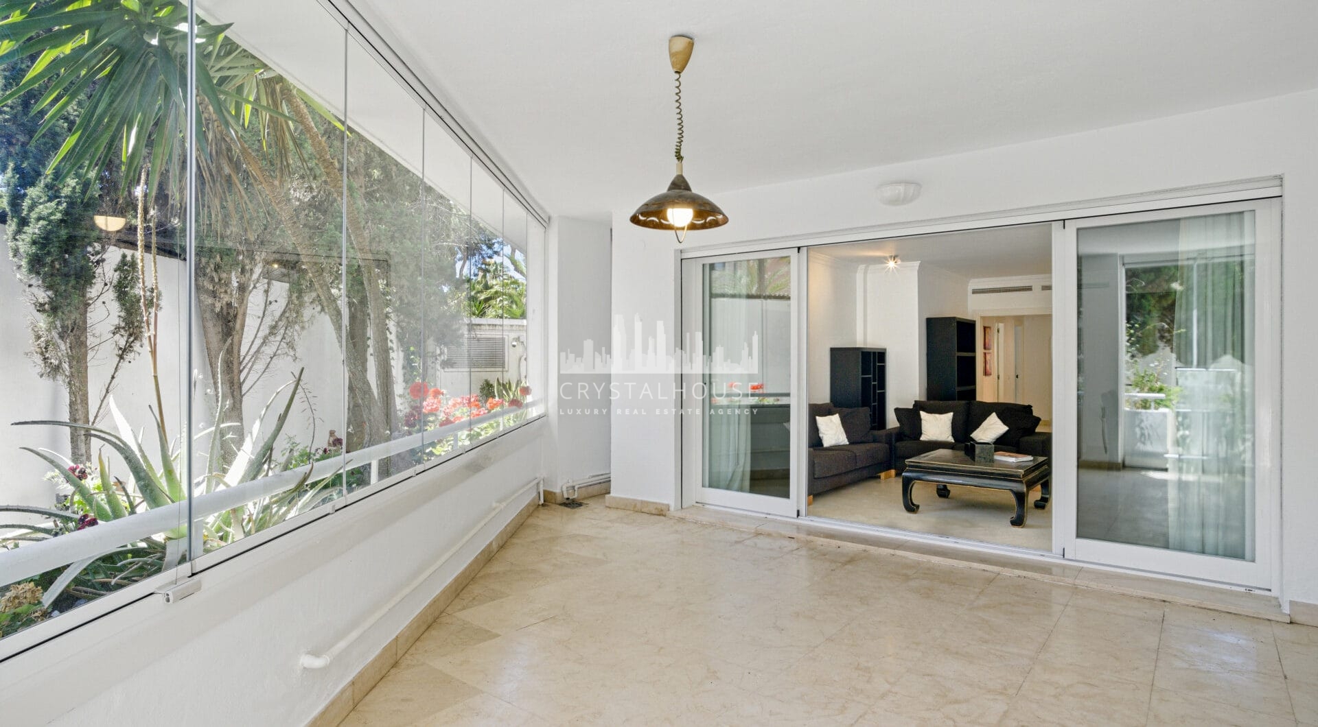 Spacious Three Bedroom, South-Facing Ground Floor Apartment in La Herradura, Marbella