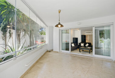 Spacious Three Bedroom, South-Facing Ground Floor Apartment in La Herradura, Marbella