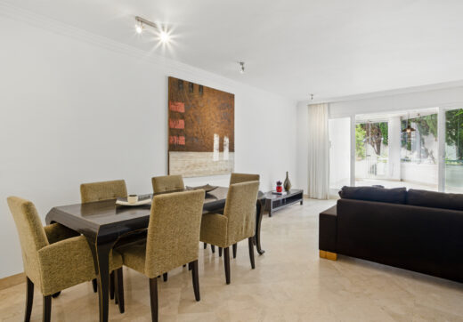Spacious Three Bedroom, South-Facing Ground Floor Apartment in La Herradura, Marbella