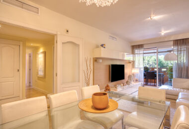Lovely three bedroom apartment located in the heart of the Golden Mile of Marbella, Costa Nagüeles III