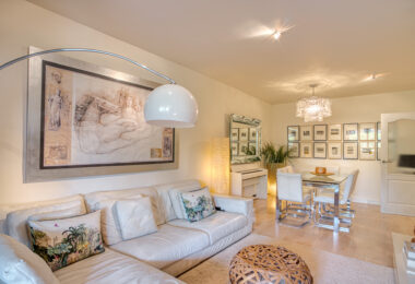 Lovely three bedroom apartment located in the heart of the Golden Mile of Marbella, Costa Nagüeles III