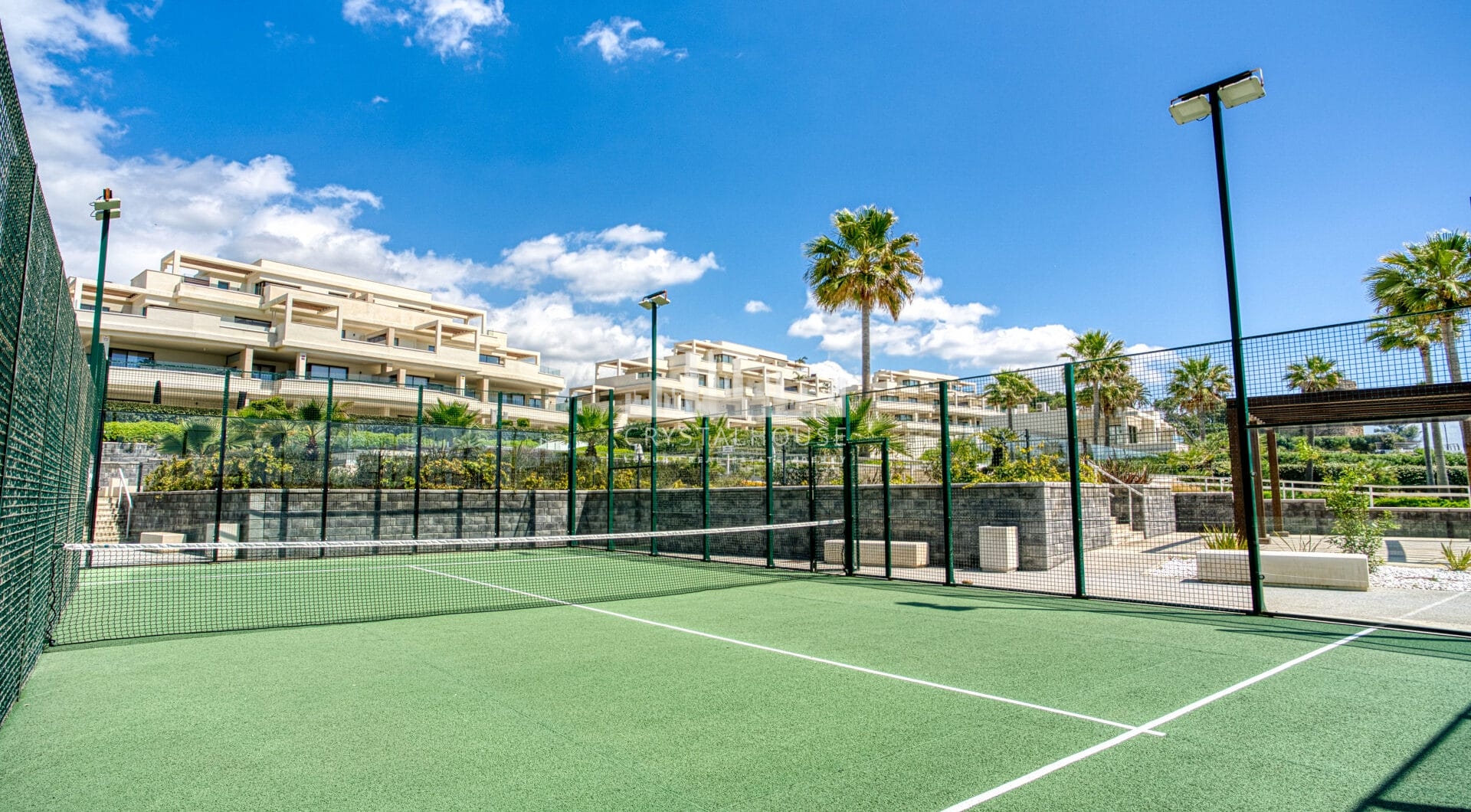 Luxurious four-bedroom duplex penthouse located in a beachfront community on Marbella’s prestigious New Golden Mile with sea views