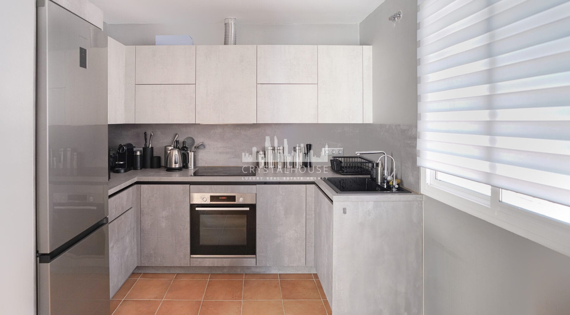 Elegant two bedroom, south west facing townhouse set within an exclusive gated community of Nueva Andalucia, Marbella