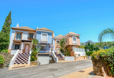 Elegant two bedroom, south west facing townhouse set within an exclusive gated community of Nueva Andalucia, Marbella