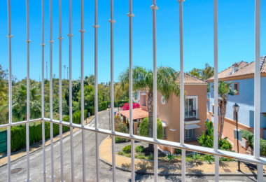 Elegant two bedroom, south west facing townhouse set within an exclusive gated community of Nueva Andalucia, Marbella