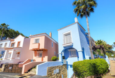 Elegant two bedroom, south west facing townhouse set within an exclusive gated community of Nueva Andalucia, Marbella