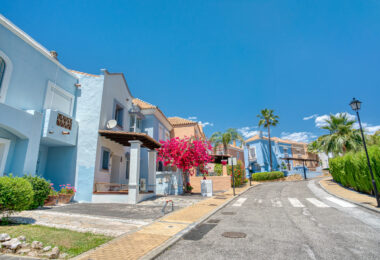 Elegant two bedroom, south west facing townhouse set within an exclusive gated community of Nueva Andalucia, Marbella
