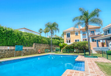 Elegant two bedroom, south west facing townhouse set within an exclusive gated community of Nueva Andalucia, Marbella