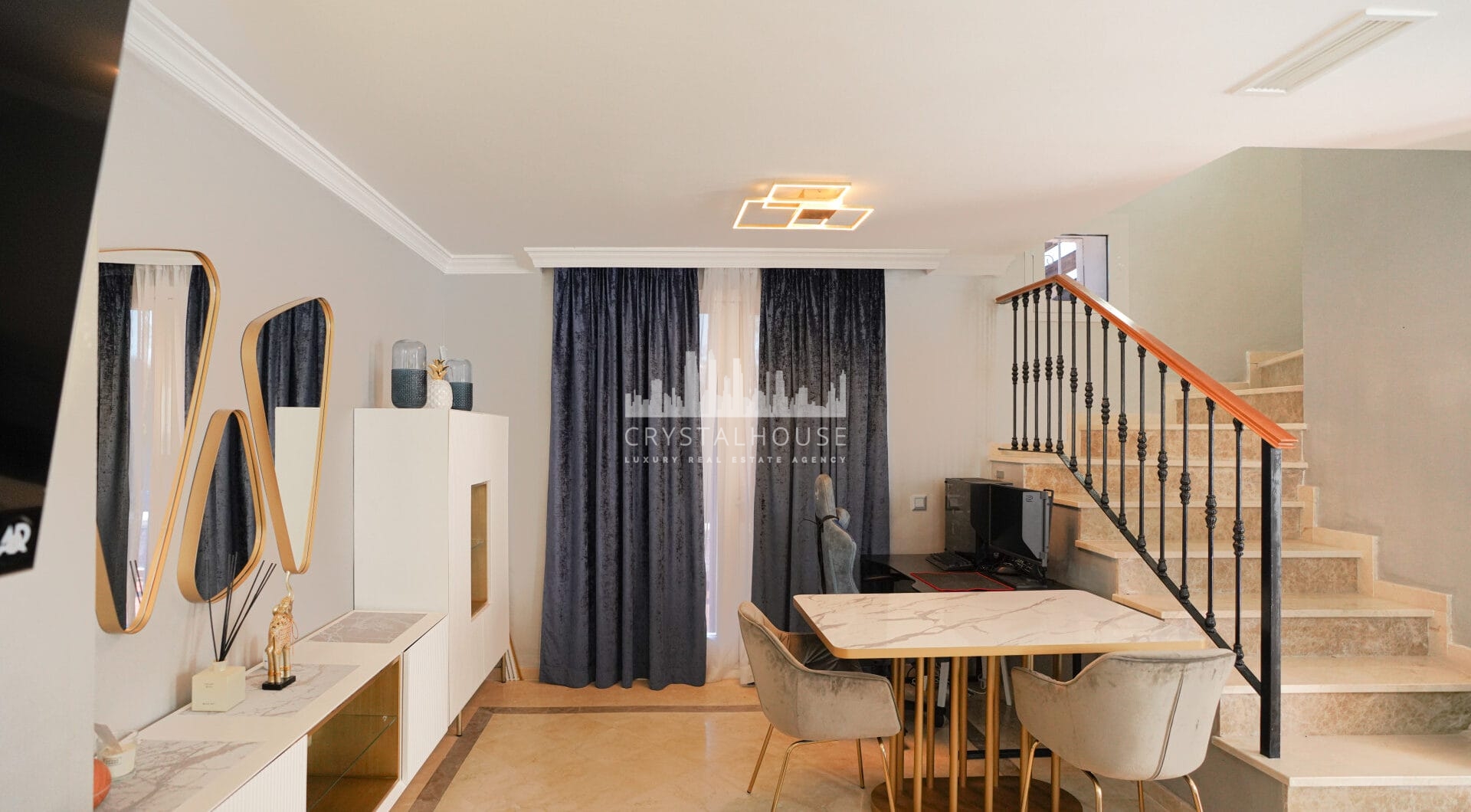 Elegant two bedroom, south west facing townhouse set within an exclusive gated community of Nueva Andalucia, Marbella