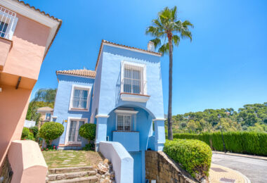 Elegant two bedroom, south west facing townhouse set within an exclusive gated community of Nueva Andalucia, Marbella