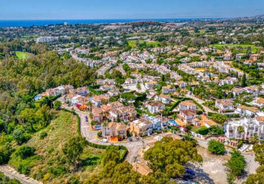 Elegant two bedroom, south west facing townhouse set within an exclusive gated community of Nueva Andalucia, Marbella