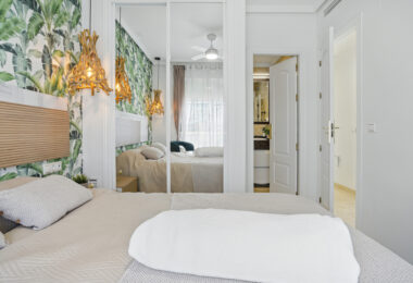 Four bedroom beautifully reformed south facing townhouse in a gated residential community in Calahonda