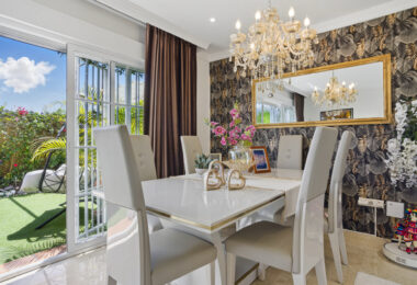 Four bedroom beautifully reformed south facing townhouse in a gated residential community in Calahonda