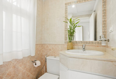 Four bedroom beautifully reformed south facing townhouse in a gated residential community in Calahonda