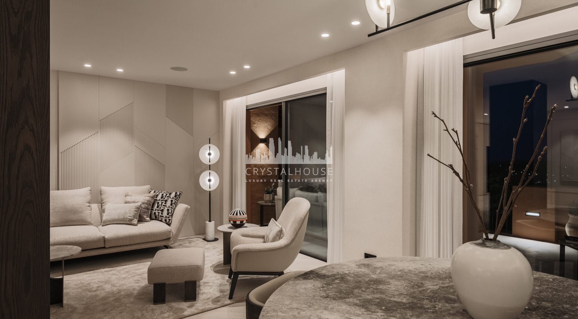 Artful 4-Bedroom Elevated Ground Floor Apartment with Panoramic Sea Views in Les Belvederes, La Cerquilla – Nueva Andalucía