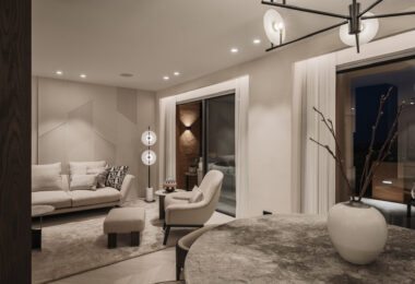 Artful 4-Bedroom Elevated Ground Floor Apartment with Panoramic Sea Views in Les Belvederes, La Cerquilla – Nueva Andalucía