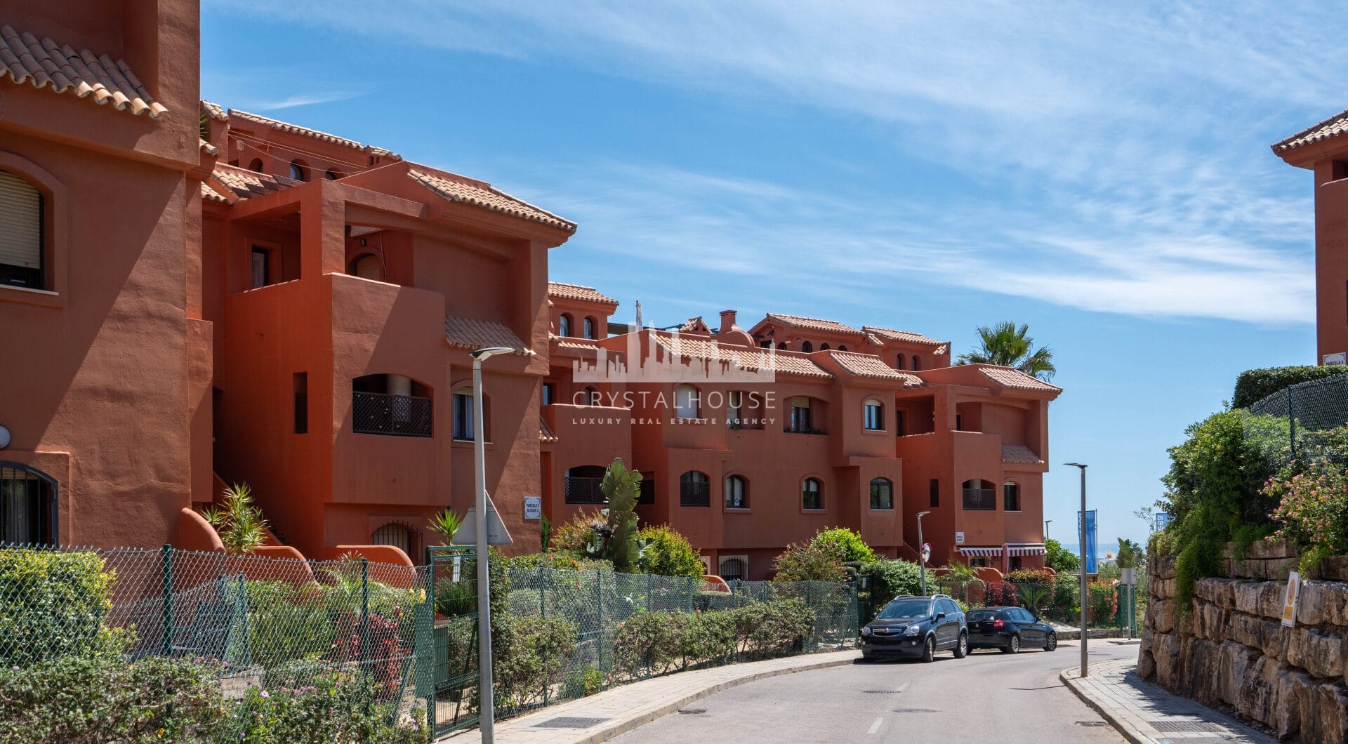 Elegant Coastal Living in Estepona – Corner Garden Apartment with Style &amp; Serenity in Costa Galera