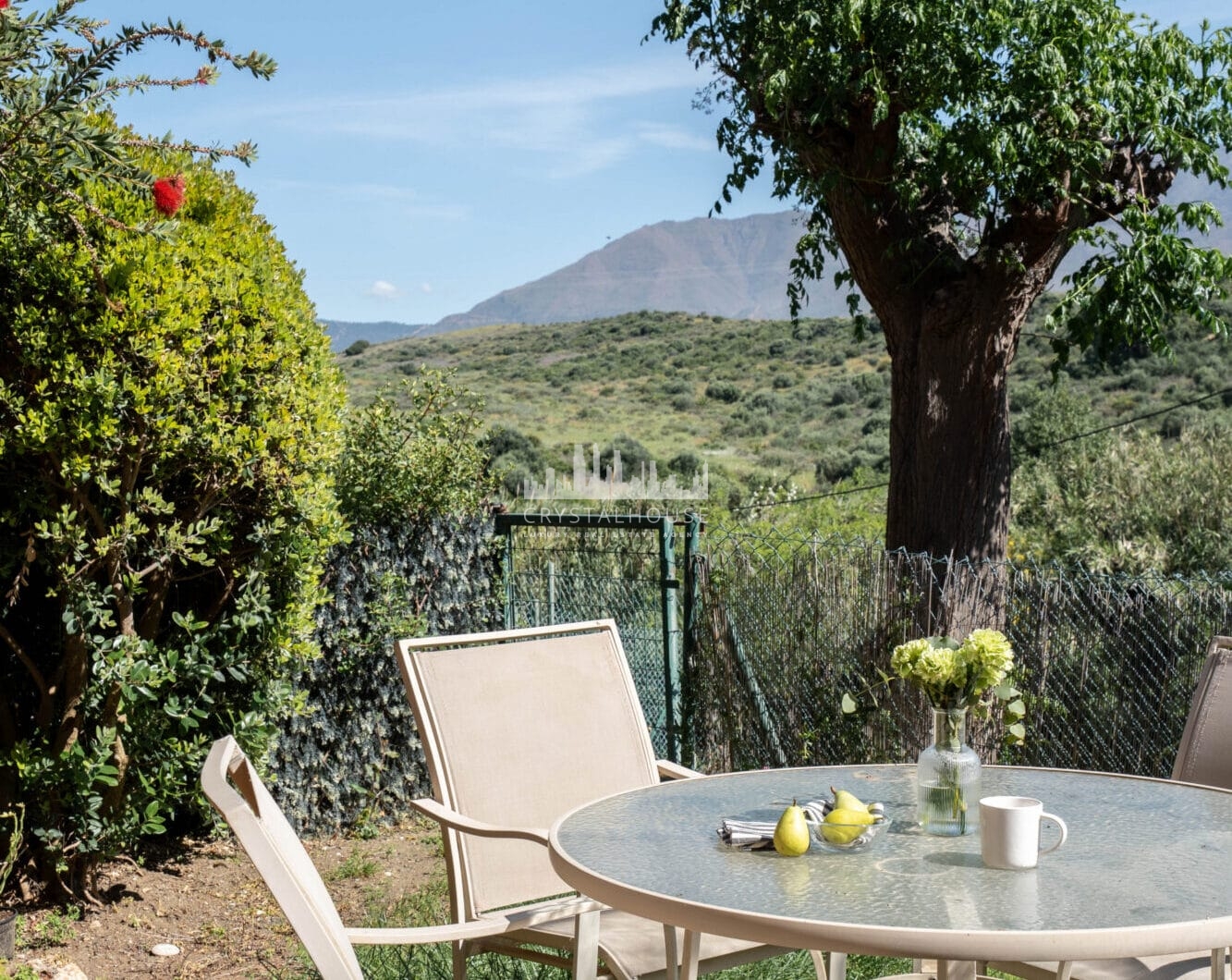 Elegant Coastal Living in Estepona – Corner Garden Apartment with Style &amp; Serenity in Costa Galera