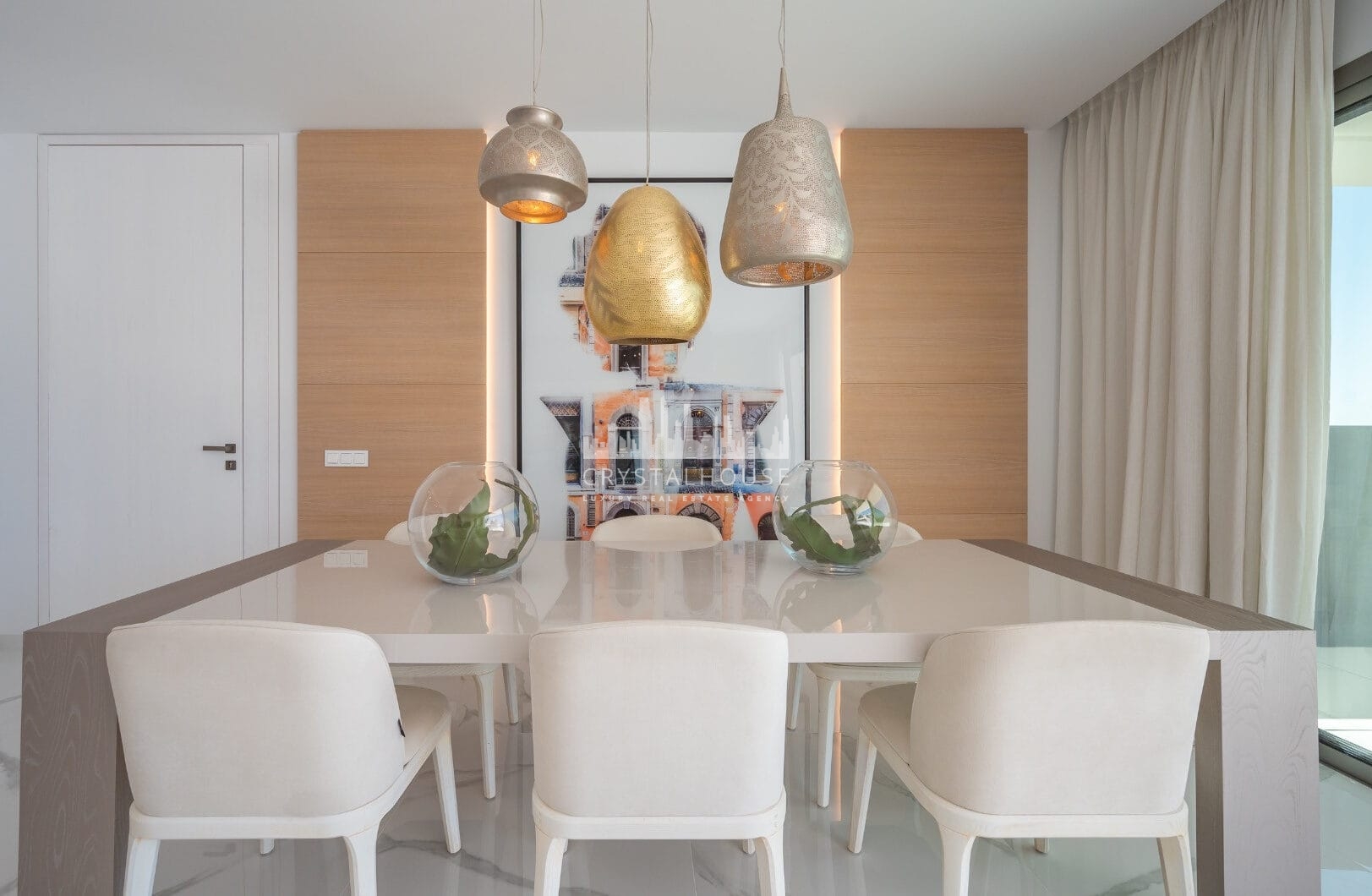 STUNNING CORNER MIDDLE FLOOR APARTMENT WITH PANORAMIC GOLF &amp; SEA VIEWS