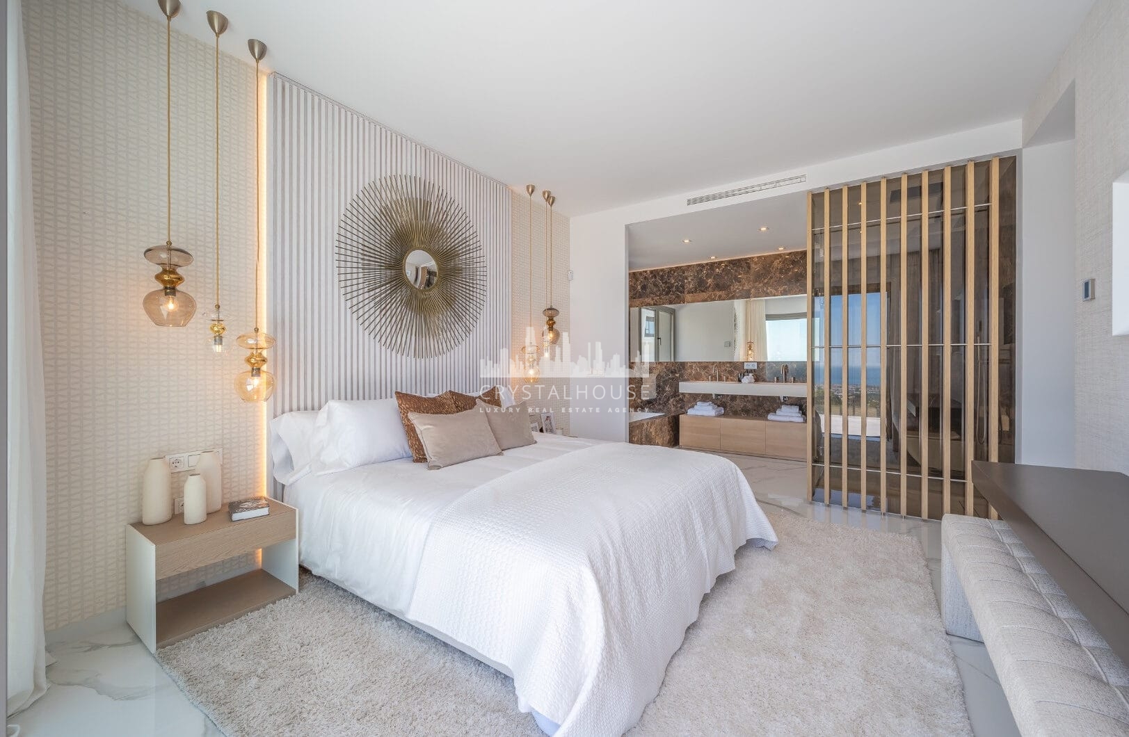STUNNING CORNER MIDDLE FLOOR APARTMENT WITH PANORAMIC GOLF &amp; SEA VIEWS