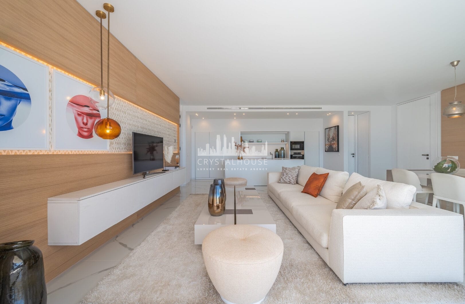 STUNNING CORNER MIDDLE FLOOR APARTMENT WITH PANORAMIC GOLF &amp; SEA VIEWS