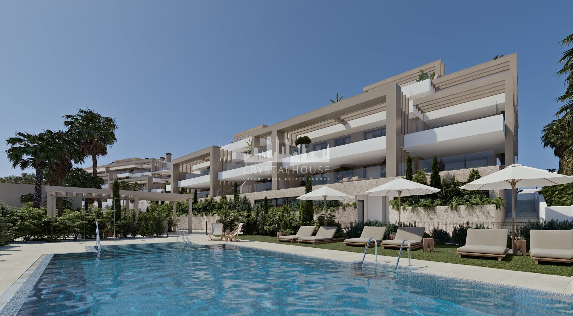 Las Mesas Infinity Homes, exceptional sea views in apartments and penthouses in Estepona.