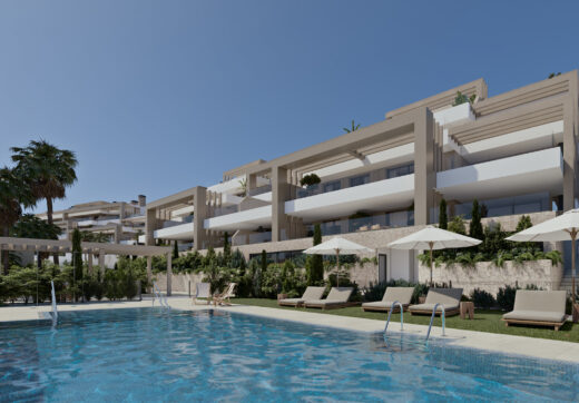 Las Mesas Infinity Homes, exceptional sea views in apartments and penthouses in Estepona.