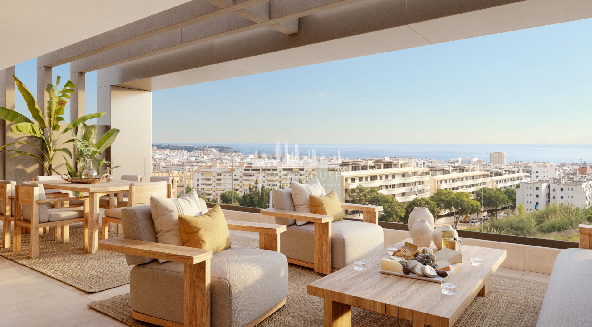 Las Mesas Infinity Homes, exceptional sea views in apartments and penthouses in Estepona.