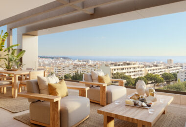 Las Mesas Infinity Homes, exceptional sea views in apartments and penthouses in Estepona.