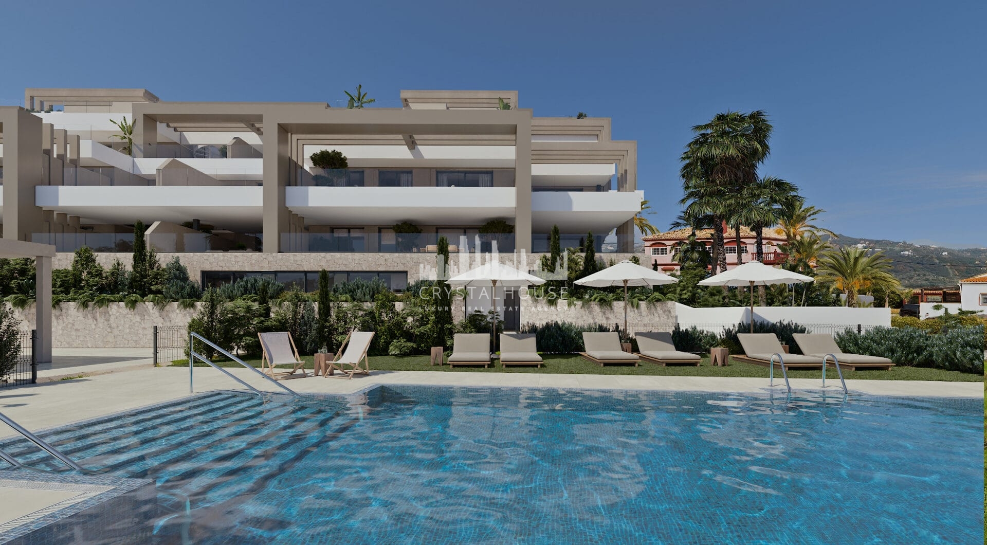 Las Mesas Infinity Homes, exceptional sea views in apartments and penthouses in Estepona.