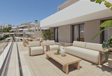 Las Mesas Infinity Homes, exceptional sea views in apartments and penthouses in Estepona.