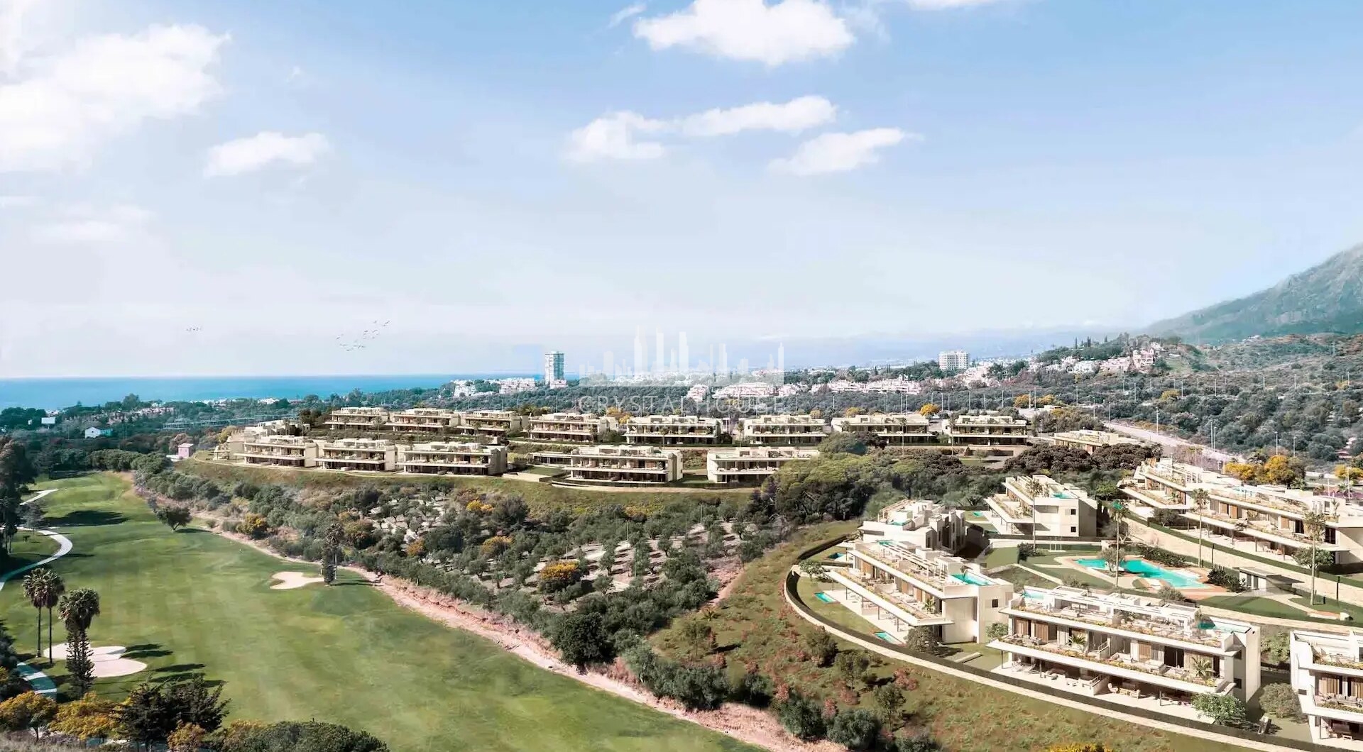 Sophistication and comfort at the golf front 