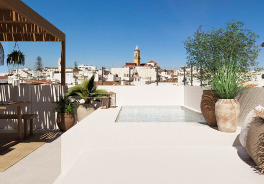 Fantastic renovated townhouse in Estepona Old Town