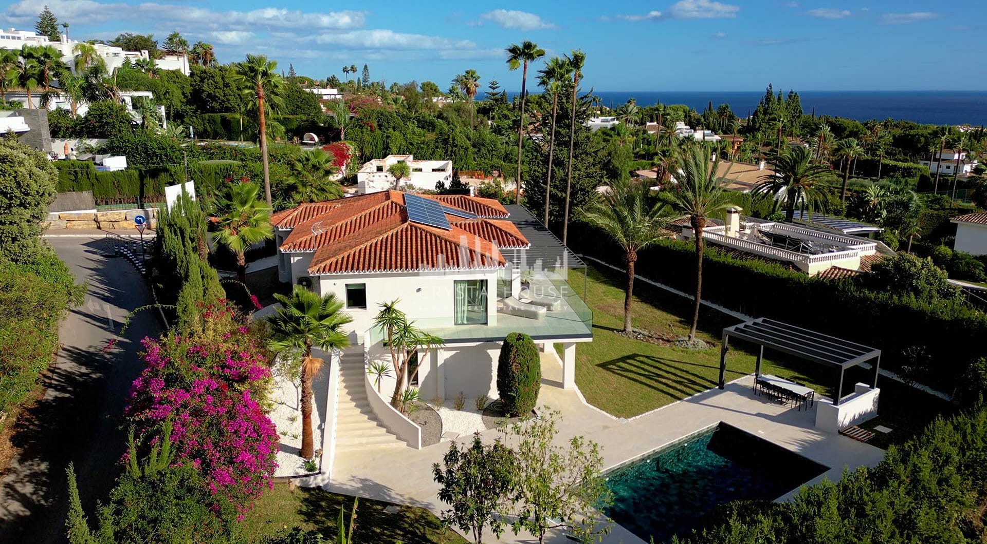Luxury Five-Bedroom Villa with Panoramic Sea Views in Rocio de Nagüeles, Marbella Golden Mile