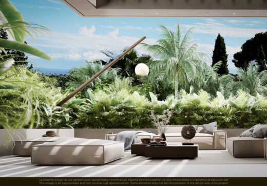 Tucked away in a quiet cul-de-sac in the heart of Nueva Andalucía, Villa Èlan is an exclusive new-build residence developed by the acclaimed firm NMobe.