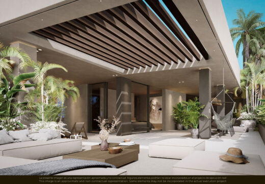 Tucked away in a quiet cul-de-sac in the heart of Nueva Andalucía, Villa Èlan is an exclusive new-build residence developed by the acclaimed firm NMobe.