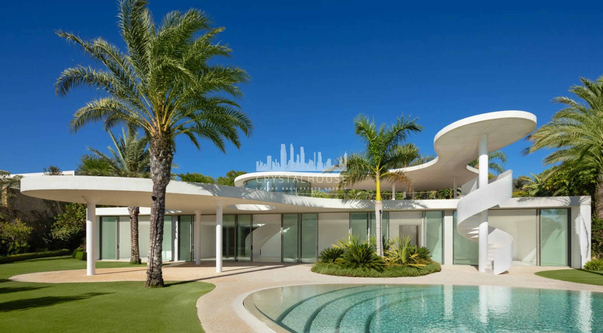 This prestigious villa stands as a testament to architectural ingenuity, capturing the essence of uniqueness and sophistication.