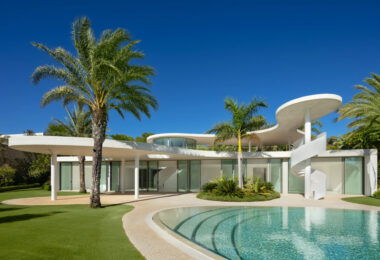 This prestigious villa stands as a testament to architectural ingenuity, capturing the essence of uniqueness and sophistication.