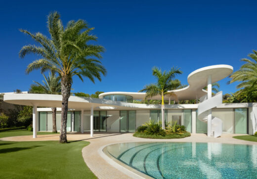 This prestigious villa stands as a testament to architectural ingenuity, capturing the essence of uniqueness and sophistication.