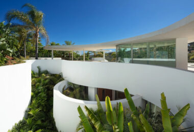 This prestigious villa stands as a testament to architectural ingenuity, capturing the essence of uniqueness and sophistication.