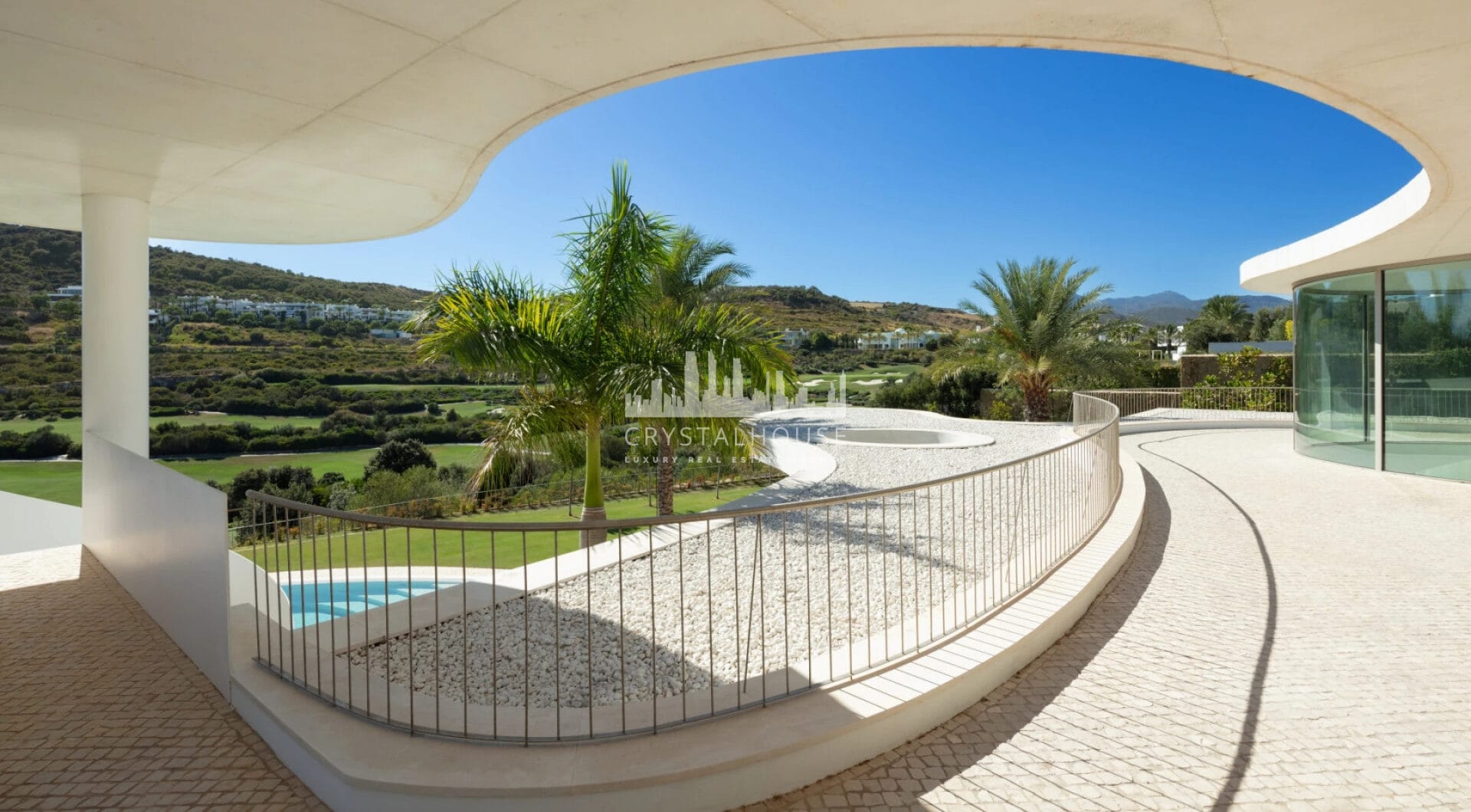 This prestigious villa stands as a testament to architectural ingenuity, capturing the essence of uniqueness and sophistication.