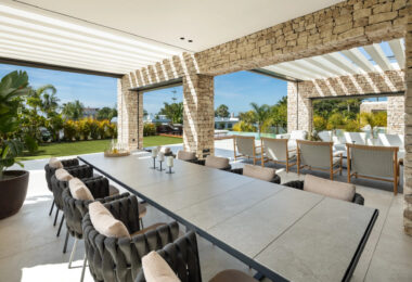 Discover Villa P, an architectural masterpiece in Nueva Andalucia, where every detail is designed to offer an unparalleled lifestyle.