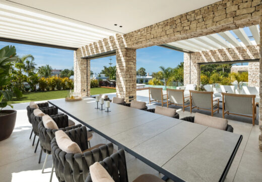 Discover Villa P, an architectural masterpiece in Nueva Andalucia, where every detail is designed to offer an unparalleled lifestyle.