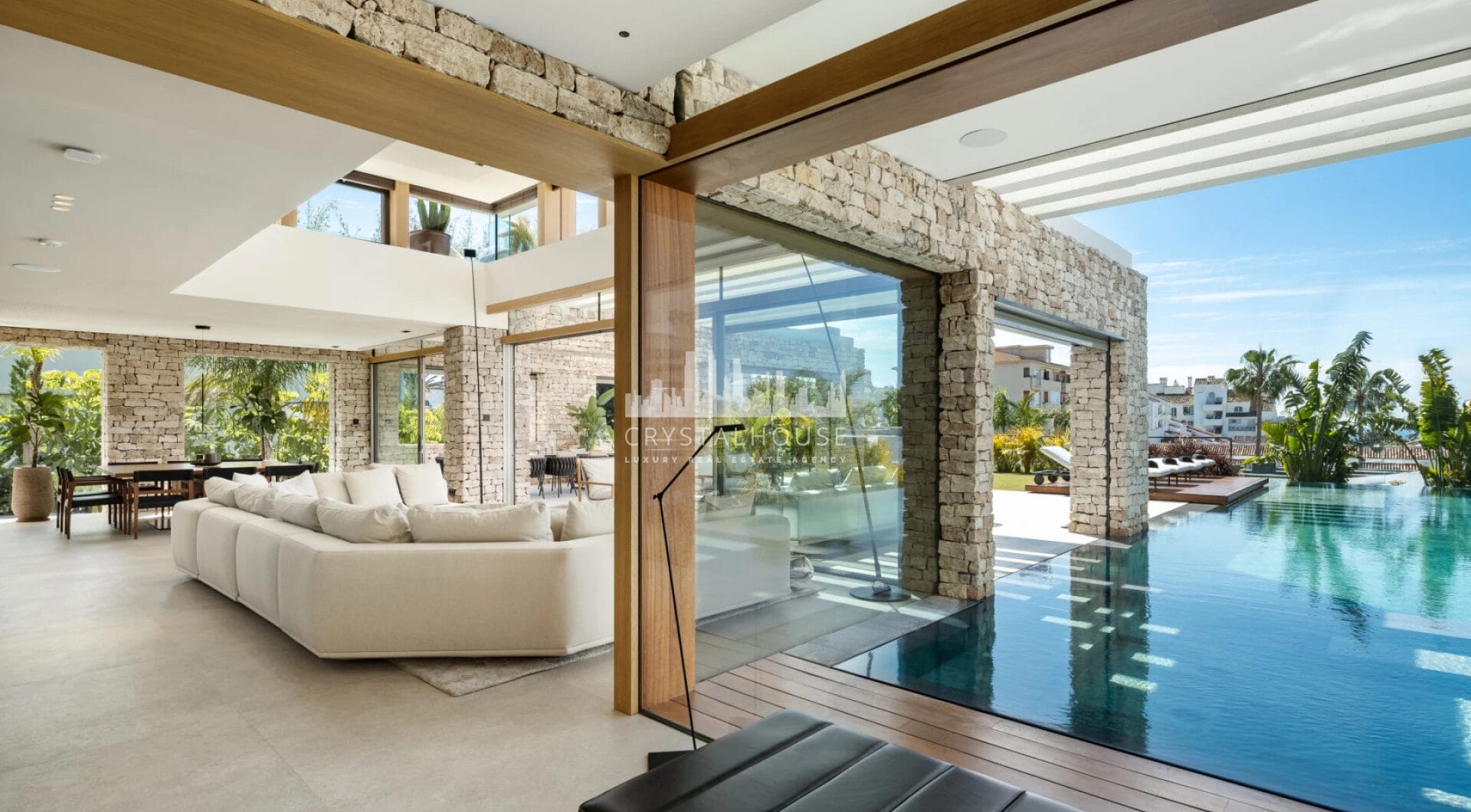 Discover Villa P, an architectural masterpiece in Nueva Andalucia, where every detail is designed to offer an unparalleled lifestyle.