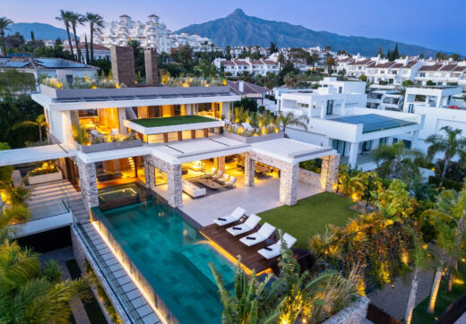 Discover Villa P, an architectural masterpiece in Nueva Andalucia, where every detail is designed to offer an unparalleled lifestyle.