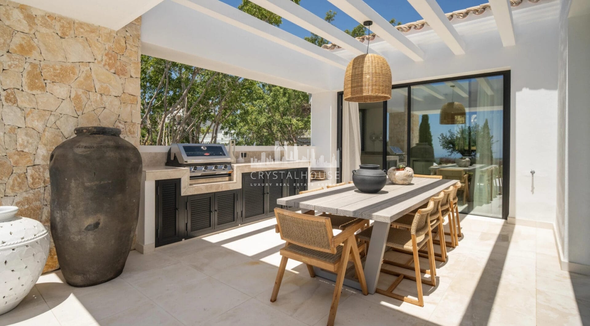 Villa Amara is a stunning new-build villa by the esteemed architect and interior design firm GC Studio.